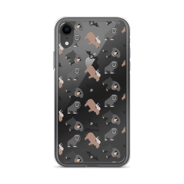 Asian Jungle Animal iPhone Clear Case