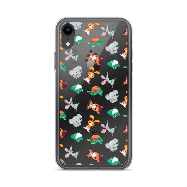 Cute Animals iPhone Clear Case