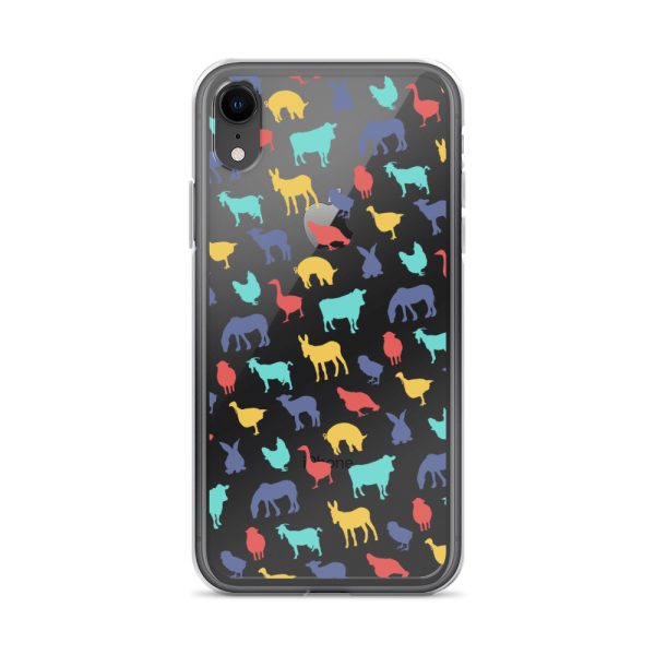 Farm Animals iPhone Clear Case