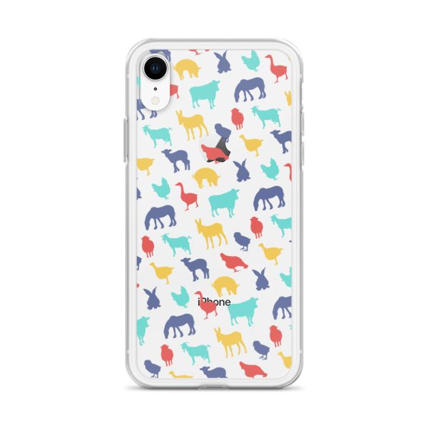 Farm Animals iPhone Clear Case