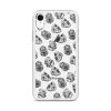 Illustrated Gorilla Seamless iPhone Clear Case