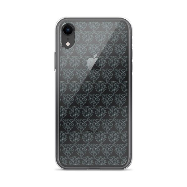 Polygonal Bear iPhone Clear Case