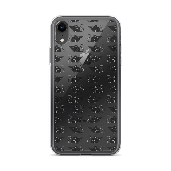 Rat Silhouette iPhone Clear Case
