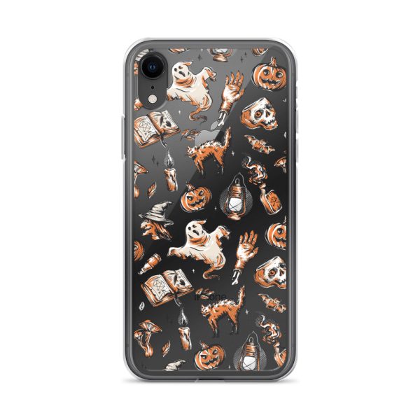 Vintage Halloween iPhone Clear Case
