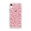 Leopard Heart Print iPhone Clear Case