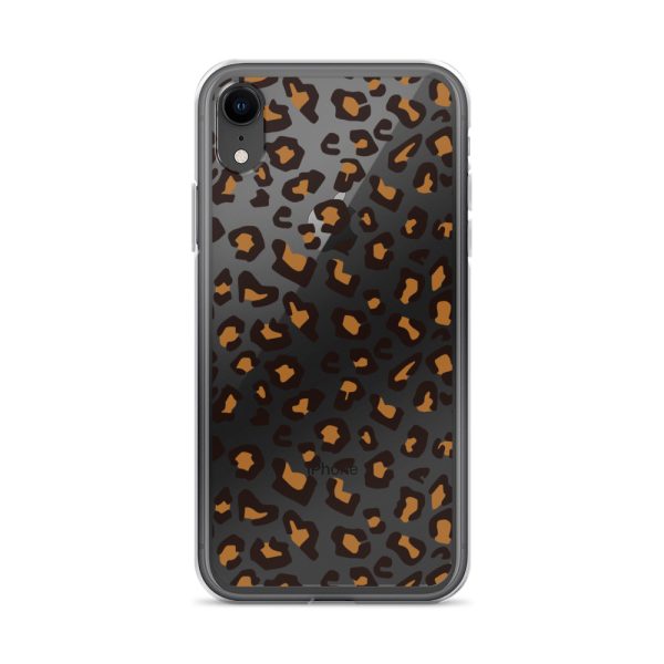 Seamless Leopard iPhone Clear Case