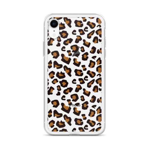 Seamless Leopard iPhone Clear Case
