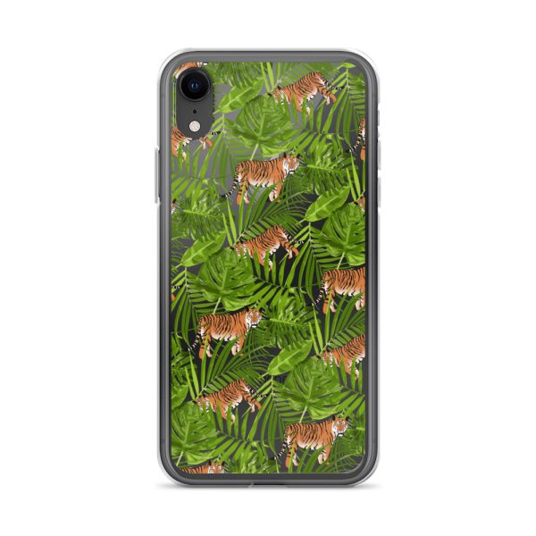 Tiger iPhone Clear Case