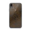 Tiger Print iPhone Clear Case