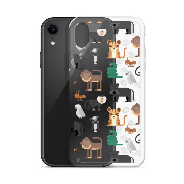 Amazon Jungle Animals iPhone Clear Case