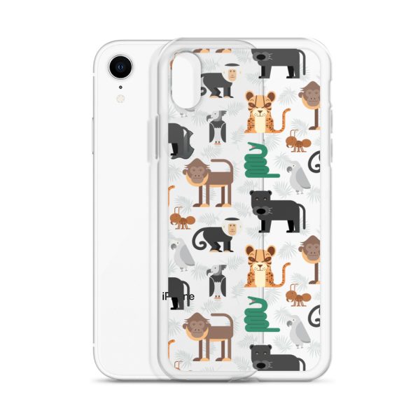 Amazon Jungle Animals iPhone Clear Case