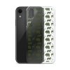 Animals Silhouette iPhone Clear Case