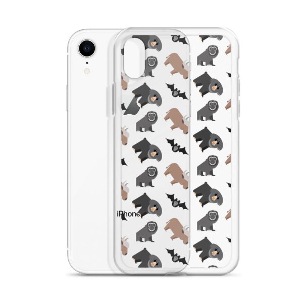 Asian Jungle Animal iPhone Clear Case
