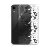 Black and White Halloween iPhone Clear Case