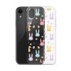 Colorful Bunnies Easter iPhone Clear Case