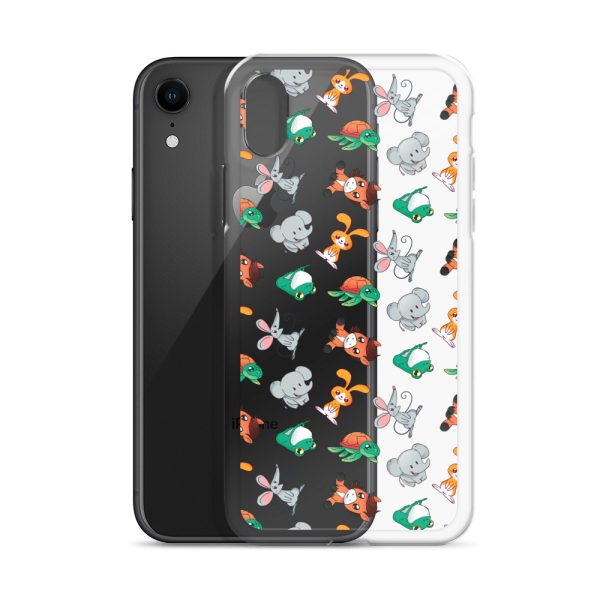 Cute Animals iPhone Clear Case