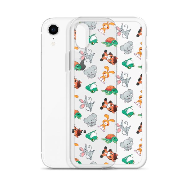Cute Animals iPhone Clear Case