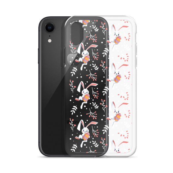 Cute Easter Rabbit iPhone Clear Case