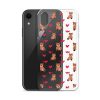 Cute Teddy Bear iPhone Clear Case