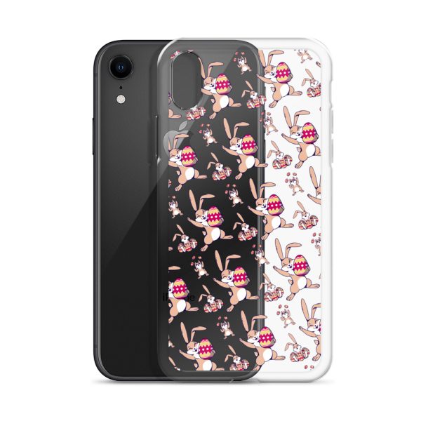 Easter Bunny With Egg iPhone Clear Case