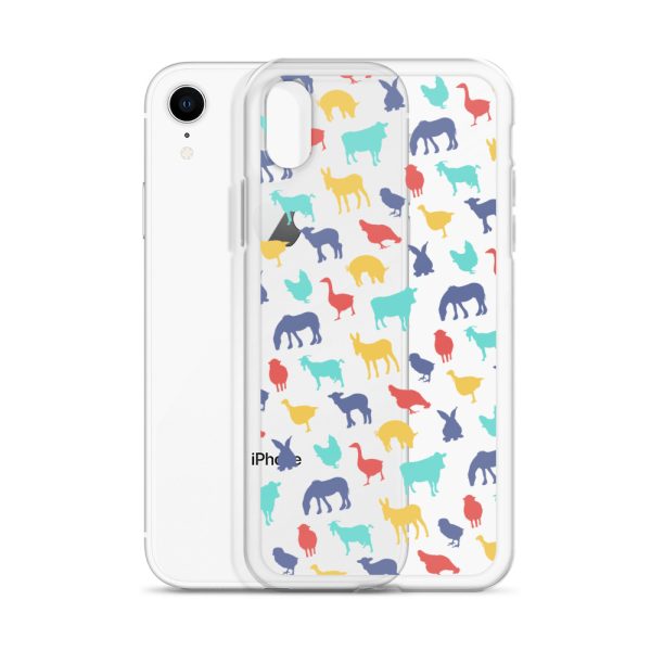 Farm Animals iPhone Clear Case