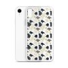 Forest Bear Silhouette iPhone Clear Case