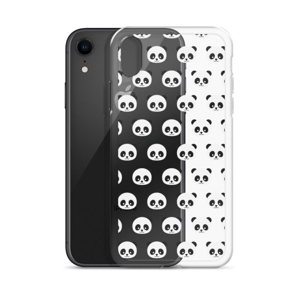 Panda Bears iPhone Clear Case