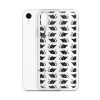 Rat Silhouette iPhone Clear Case