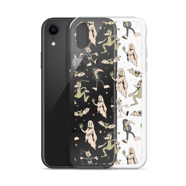 Spooky Vintage Halloween iPhone Clear Case