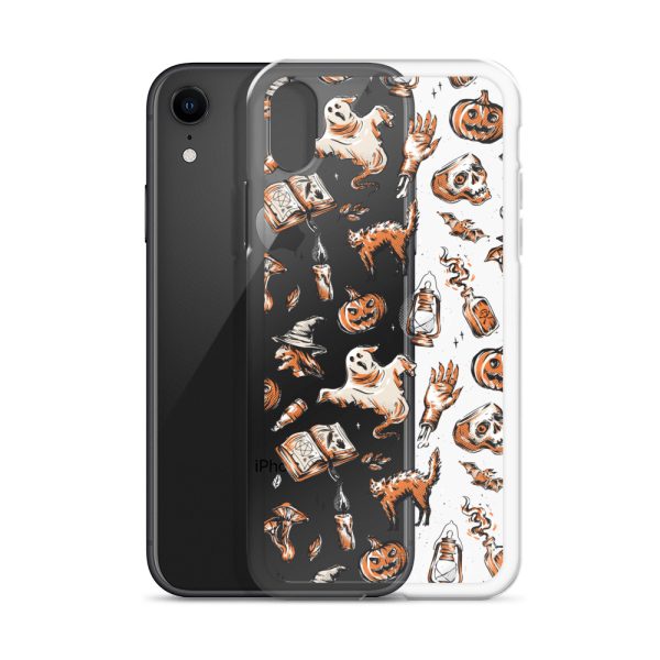 Vintage Halloween iPhone Clear Case