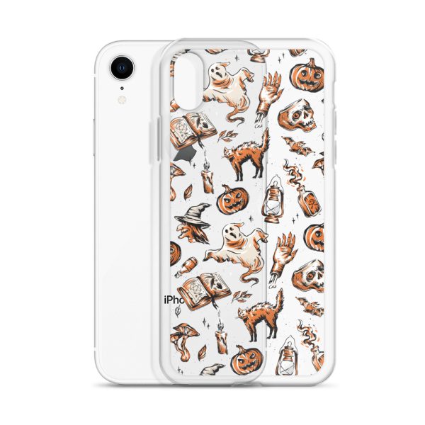 Vintage Halloween iPhone Clear Case