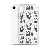 Watercolor Panda Bear iPhone Clear Case