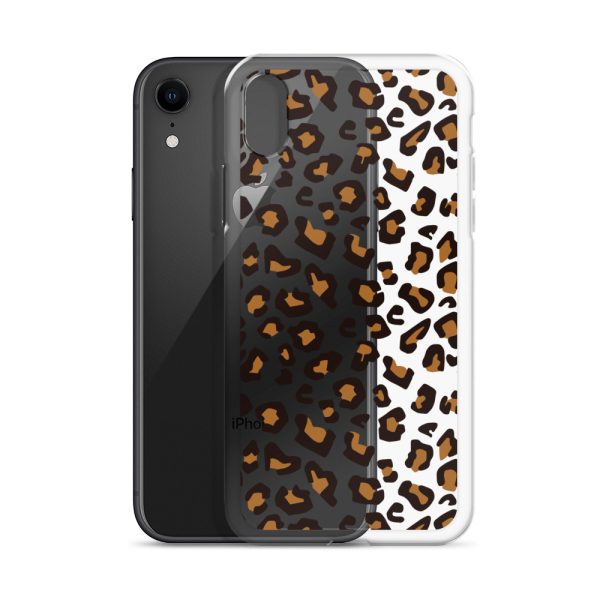 Seamless Leopard iPhone Clear Case