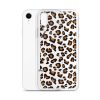 Seamless Leopard iPhone Clear Case