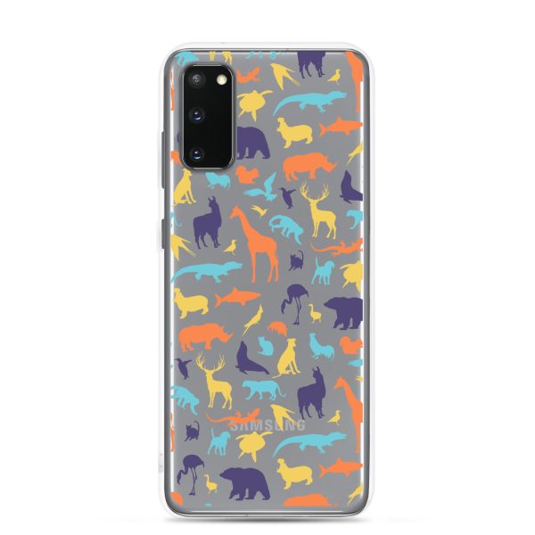 Animal Silhouette Samsung Clear Case