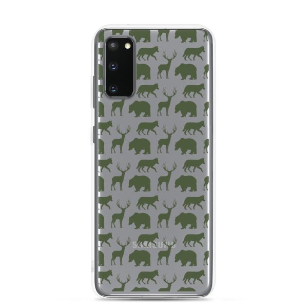 Animals Silhouette Samsung Clear Case