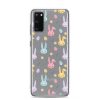 Colorful Bunnies Easter Samsung Clear Case