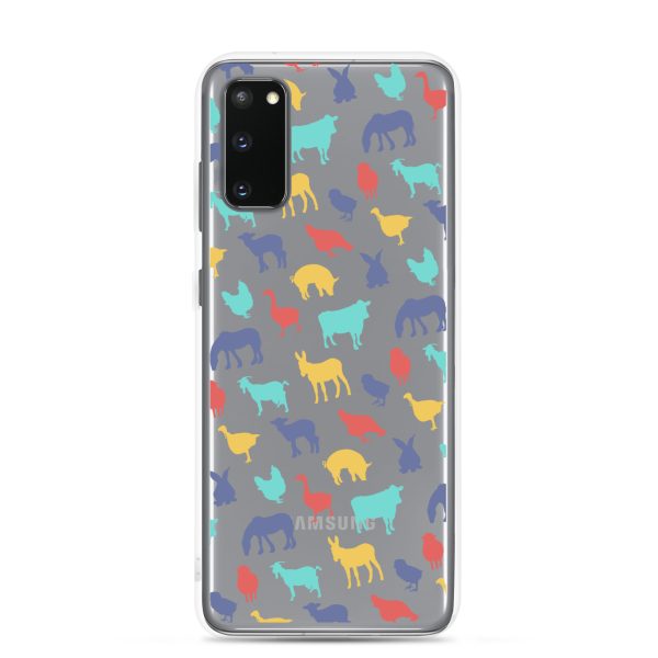 Farm Animals Samsung Clear Case