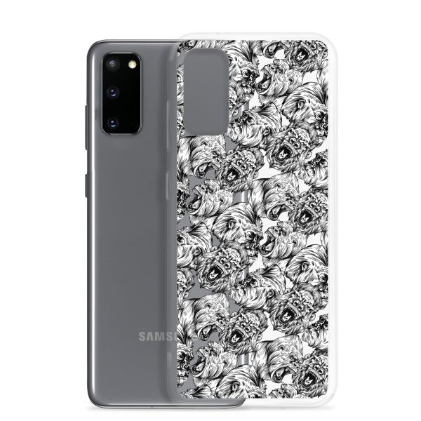 Angry Gorillas Samsung Clear Case