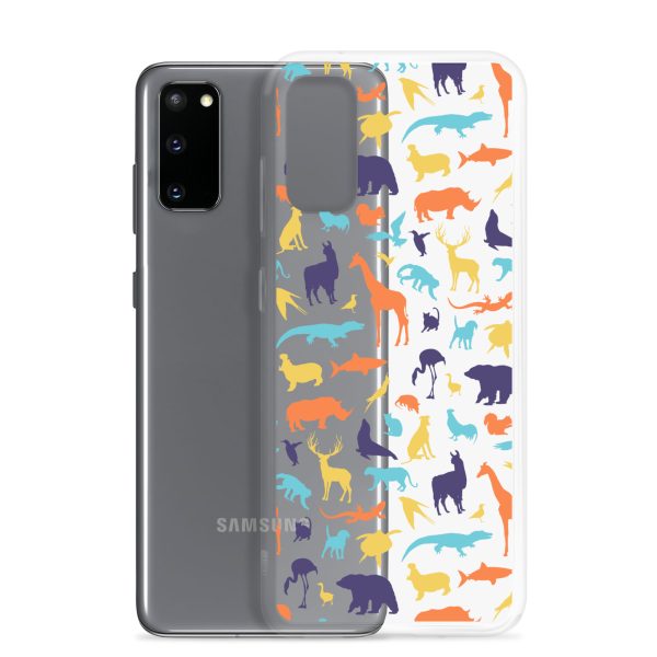 Animal Silhouette Samsung Clear Case