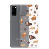 Asian Jungle Animals Samsung Clear Case