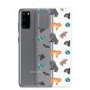 Asian Jungle Animals Samsung Clear Case