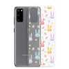 Colorful Bunnies Easter Samsung Clear Case