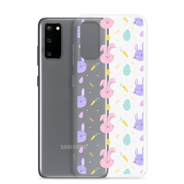 Cute Easter Bunnies Samsung Clear Case