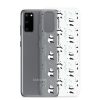 Cute Panda Samsung Clear Case