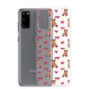 Cute Teddy Bear Samsung Clear Case