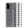 Rat Silhouette Samsung Clear Case