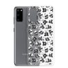 Watercolor Panda Bears Samsung Clear Case