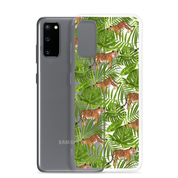 Tiger Samsung Clear Case