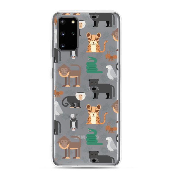 Amazon Jungle Animals Samsung Clear Case